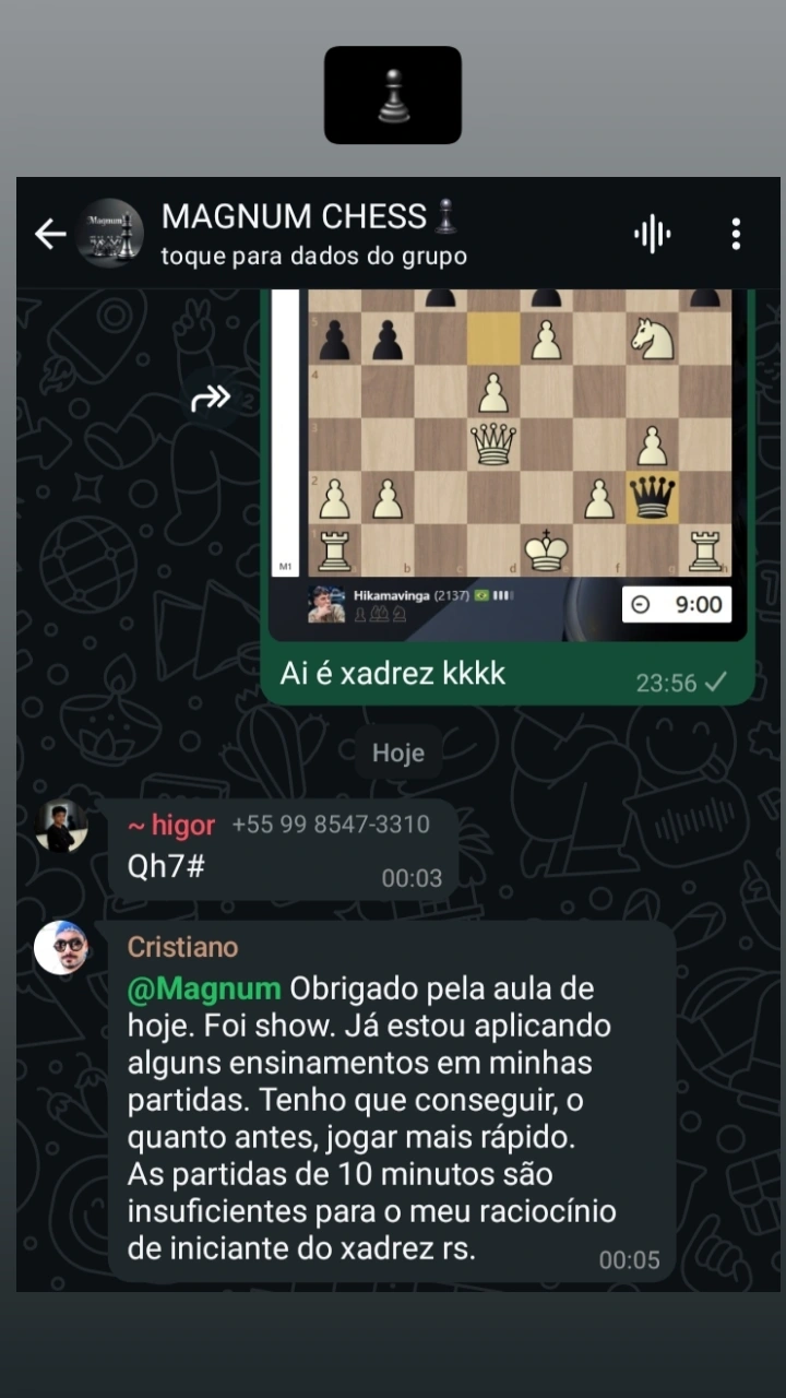 Feedback mate tatico