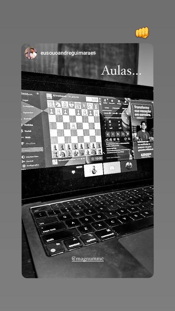 Feedback aluno aula online